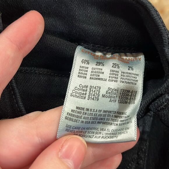 Citizens of Humanity Women's Black Avedon Slick Skinny Leg Jeans size 29 - Picture 5 of 5